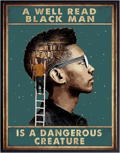 Vista 9 de Black Art - Decoración afroamericana, decoración de aula, citas motivacionales positivas inspiradoras, póster de cultura negra, impresión de pared
