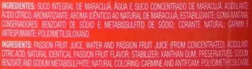 Vista 3 de Jugo Concentrado de maracuyá - Maracuja concentrado suco 16.9 floz