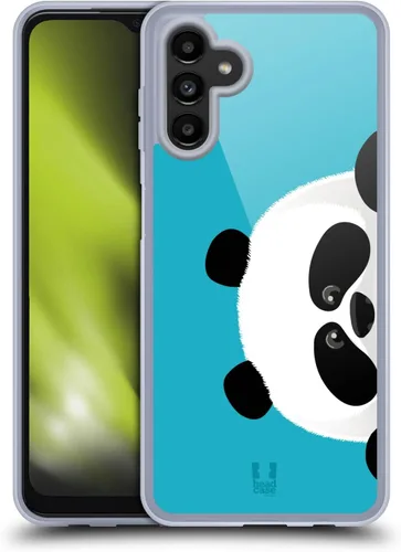Vista 12 de Head Case Designs Cat Peeking Animals - Funda de gel [protección de grado militar] compatible con Samsung Galaxy A13 5G (2021)