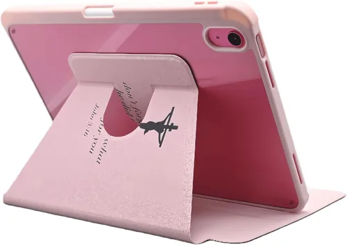 Vista 3 de Funda giratoria para iPad (A16) 11ª generación de 11 pulgadas (2025), iPad 11ª generación de 10.9 pulgadas (2022), funda tipo cartera de piel PU
