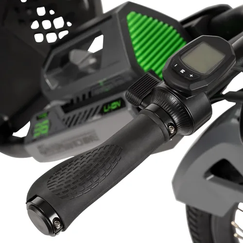 Vista 6 de Huffy Triciciclo eléctrico verde de 36 V, hasta 15 MPH, a partir de 14 años