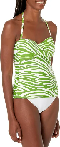 Vista 3 de Anne Cole Women's Standard Twist Front Bandeaukini