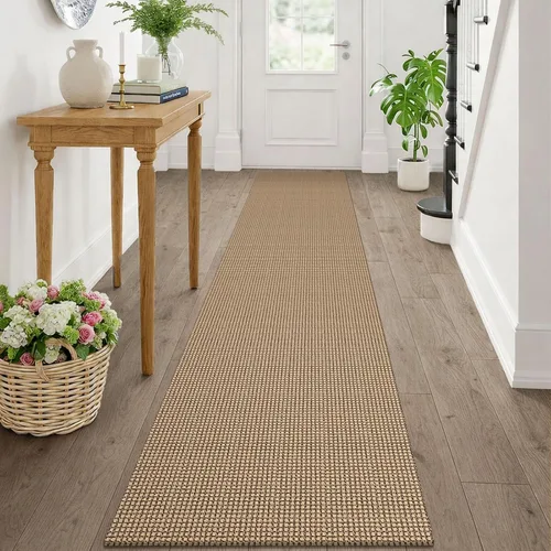 Vista 131 de KOZYFLY - Tapete para puerta de interior, lavable, pequeña, antideslizante, con respaldo de goma, felpudo de algodón para el hogar, color negro
