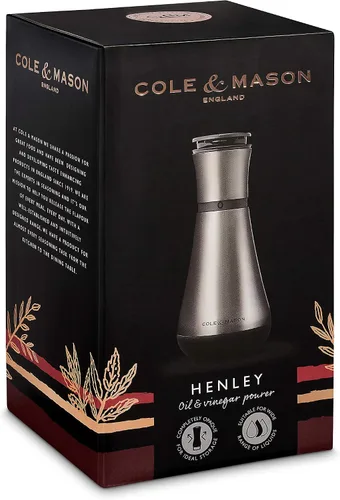 Vista 2 de Cole & Mason H221917 Vertedor de aceite y vinagre, acero inoxidable