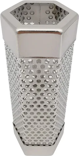 Vista 2 de Caja de tubo de humo para parrilla de pellets, tubo generador de ahumador frío de acero inoxidable 304, 2.5 horas de ahumado en caliente o frío
