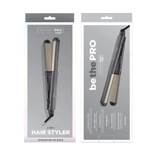 Vista 7 de INFINITIPRO BY Conair 2 en 1 Styler, rizar o alisar con 1 herramienta