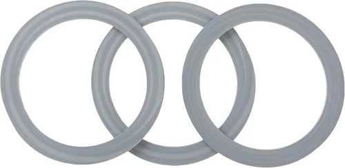 Vista 2 de O-Gasket sellador de juntas tóricas de caucho para Osterizer y modelos Oster, 3 unidades, A, Gris