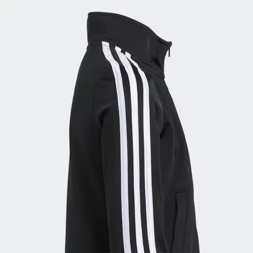 Vista 4 de adidas Chaqueta de tricot icónica con cremallera frontal para niños