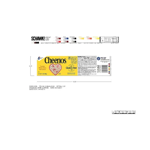 Vista 2 de General Mills SN13896 Cheerios - Cereal para desayuno de una sola porción de 1.3 onzas, 6