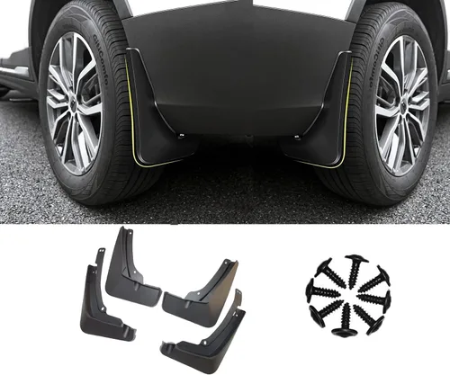 Vista 2 de Compatible con Cadillac Lyriq 2024 2023 - Protectores de barro para automóvil, accesorios para salpicaduras, piezas de automóvil, guardabarros