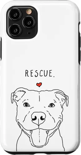 Vista 29 de Rescue Love Smiling Pit Bull, Pittie, Pitbull Mom, Dog Lover Case for iPhone 17