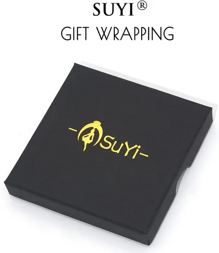 Vista 6 de Suyi - Pulsera con anillo, cadena y diamantes de imitación para mujeres y chicas