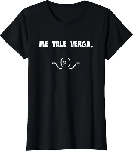Vista 56 de Camisa Chistosa Funny Latin Shirt en español. Camiseta Asphalt Grey