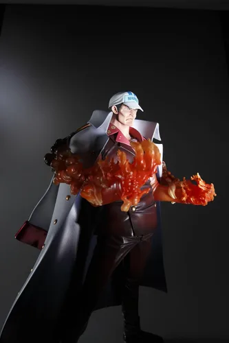 Vista 9 de One Piece: Admiral Akainu (Sakazuki) Figura (P.O.P. Model Core) Retrato de piratas