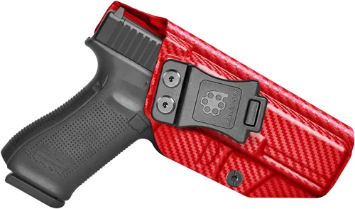 Vista 23 de Amberide IWB Kydex Holster for Glock 17/22 / 31/34 Gen 1-5, Concealed Carry, MOS and Non-MOS Options Available, Adjustable Cant, Posi-Click