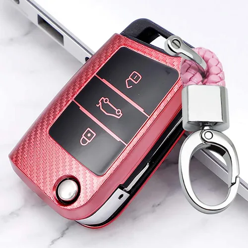 Vista 8 de ontto Funda para llavero con tapa para Audi A1 2020