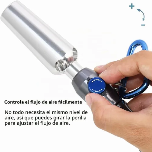 Vista 3 de FIRSTINFO A18538US - Pistola de soplado de aire de flujo de aluminio Windstorm 2X