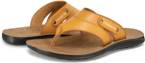 Vista 4 de Harssidanzar Sandalias planas para hombre, estilo vintage, cómodas, ligeras, para verano, playa, KM216