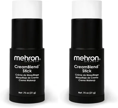 Vista 54 de Mehron Makeup CreamBlend Stick Pintura facial, pintura corporal y maquillaje de base en barra Barra de maquillaje corporal perfecta para 34 ES/M