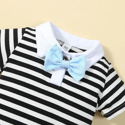 Vista 3 de VINUOKER Conjunto de ropa para bebé recién nacido prematuro para recién nacido, caballeros