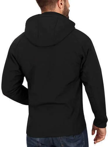 Vista 4 de Kirkland Signature Capucha desmontable con forro de sherpa para hombre