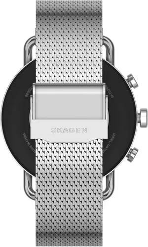 Vista 4 de Skagen Reloj inteligente con pantalla táctil Gen 6 con Alexa integrado altavoz frecuencia cardíaca oxígeno en sangre GPS pagos sin contacto