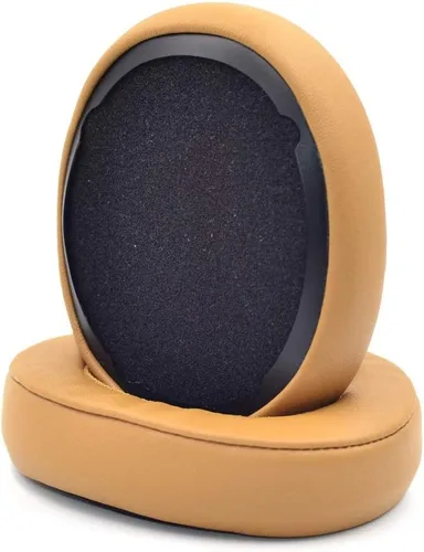 Vista 4 de Almohadillas De Espuma De Memoria De Cuero De Proteína De Repuesto Para Skullcandy Crusher Hesh 3 3.0 Auriculares Inalámbricos - Marrón