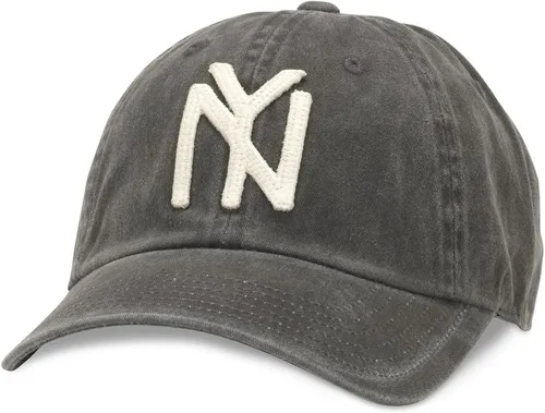 Vista 4 de AMERICAN NEEDLE - Sombrero Archive Negro, ajustable, vintage, de béisbol, con logo del