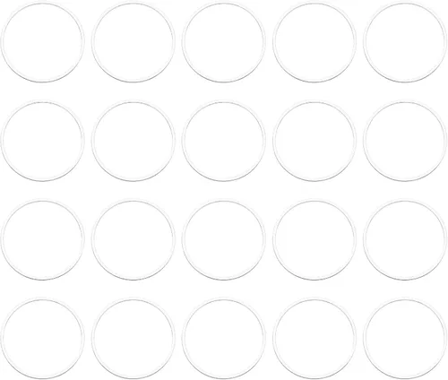 Vista 10 de uxcell Anillos de enlace redondos de bisel de círculo hueco de latón, conectores de joyería para pendientes, collares, fabricación de joyas