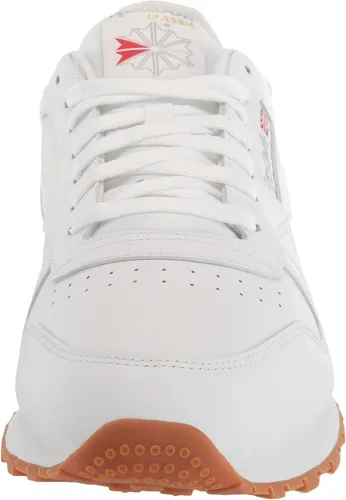 Vista 2 de Reebok Tenis clásicos unisex de cuero para adultos