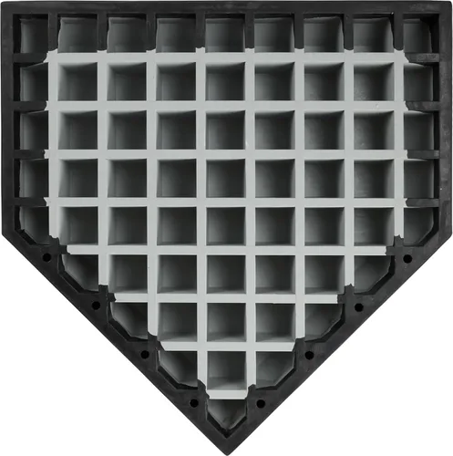 Vista 2 de Rawlings Hollywood PRO Style Home Plate Béisbol/Softbol Auténtica colección MLB Spiked/Bury-All/Turf
