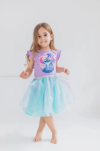 Vista 2 de Disney Encanto Mirabel - Vestido sin mangas de tul para niñas pequeñas y grandes