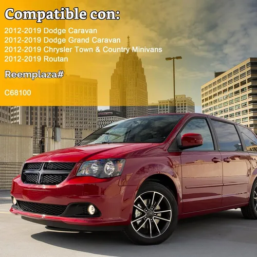 Vista 6 de Juego de línea de CA trasera/auxiliar, manguera de aire acondicionado de refrigeración trasera, compatible con Dodge Caravan Dodge Grand Caravan