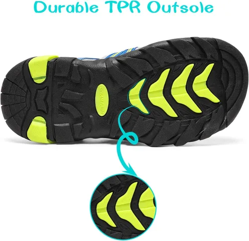 Vista 6 de DREAM PAIRS Sandalias deportivas de verano para niños y niñas para niños pequeños y grandes