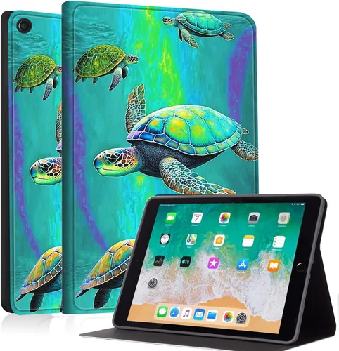 Vista 39 de Case for iPad mini A17 Pro (7th/6th Gen 2024/2021), Slim Shockproof Protective Cover with Auto Sleep/Wake, Durable PU Leather Multi-Angle Stand