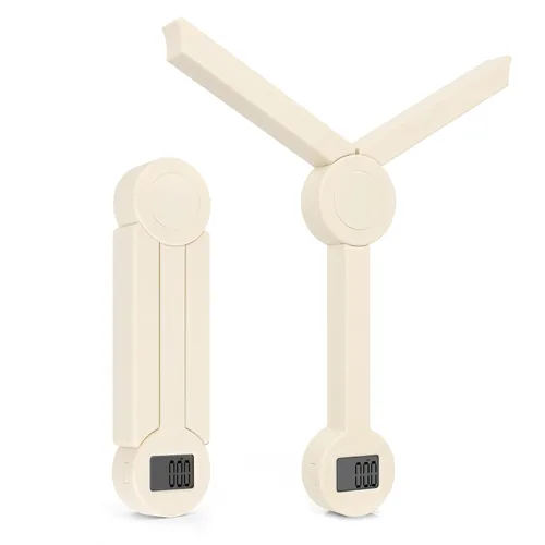 Vista 12 de Báscula plegable de alimentos, báscula digital de cocina, báscula portátil de alimentos para alimentos, mini báscula de bolsillo plegable de gramos