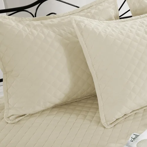Vista 6 de HOMBYS Juegos de Fundas para Sofá Cama - Juego de Ropa de Cama para Sofá Cama con Costura de Diamante, Ropa de Cama Acogedora para Todas