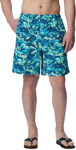 Vista 24 de Columbia Super Backcast - Pantalón corto de agua para hombre Impresión de tinte negro
