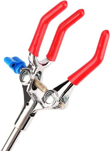 Vista 4 de Labasics Abrazadera giratoria de 3 puntas, resistente de 3 puntas, abrazadera de extensión multiusos, estilo dedo, abrazadera de laboratorio