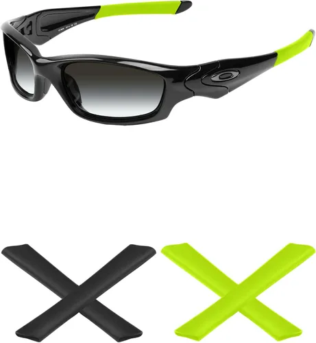 Vista 18 de Mryok Auriculares de repuesto para gafas de sol Oakley Straight Jacket 2007 - Opciones Negro