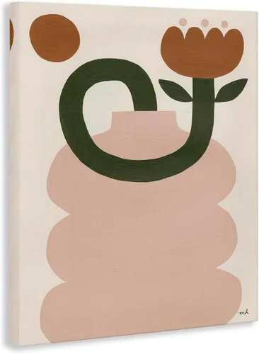 Vista 12 de Stupell Industries Placa abstracta de pared de tulipanes boho por Moira Hershey