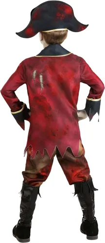 Vista 6 de Disfraz de pirata zombi para niños