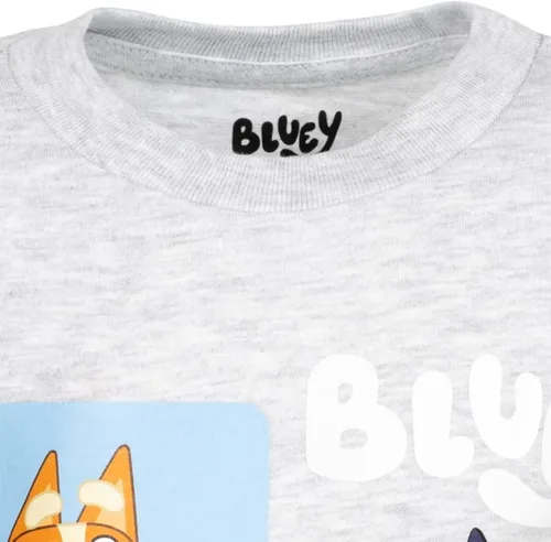 Vista 8 de Bluey Paquete de 2 camisetas para niños pequeños a niños pequeños