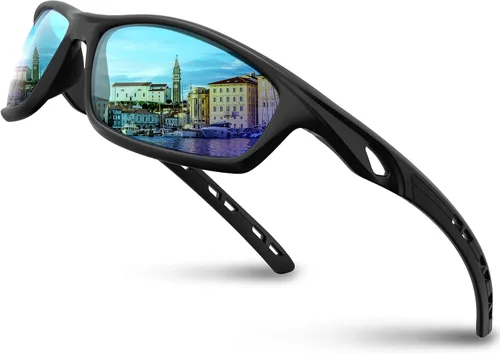 Vista 13 de RIVBOS Womens Polarized Sports Sunglasses UV400 for Driving Cycling RB833