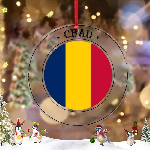 Vista 8 de Adornos de Navidad de Bolivia 2022, adorno de bandera de Bolivia para decoración de árbol de Navidad, recuerdo de ciudad de campo de Bolivia