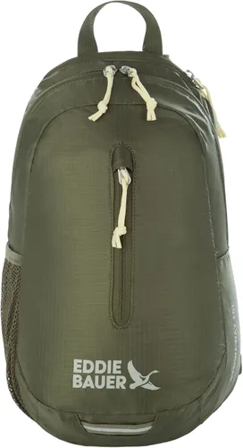 Vista 11 de Eddie Bauer Stowaway - Bolso bandolera plegable Viajes Exterior Ligero Compacto Nylon Ripstop, Granate-10L