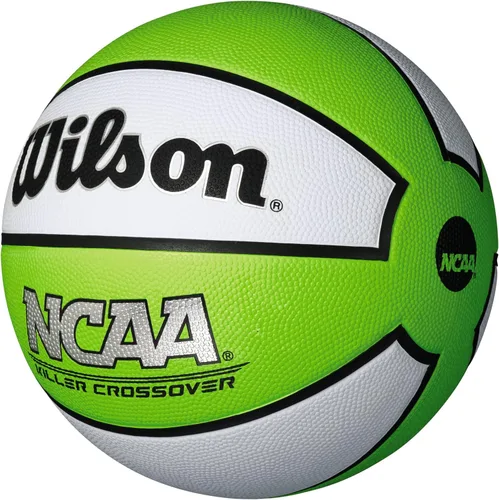 Vista 2 de Wilson NCAA Killer Crossover – Balón de baloncesto para exteriores - 29.5 pulgadas, 28.5 pulgadas, 27.5 pulgadas