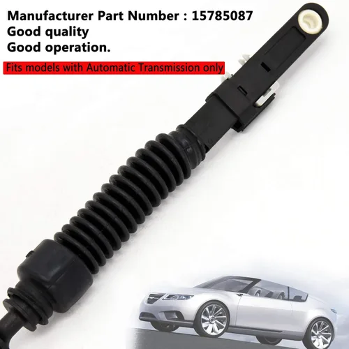 Vista 6 de LIYYOO 15785087 Cables de cambio de transmisión de repuesto automotriz, cable de palanca de control de transmisión automática, compatible con GM