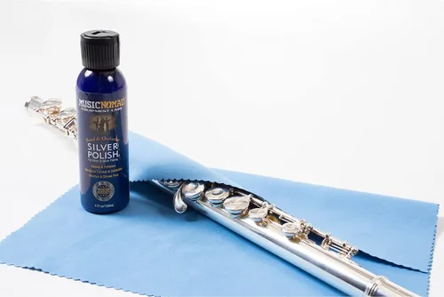 Vista 3 de MusicNomad Pulidor de plata para instrumentos plateados, 4 oz (MN701)