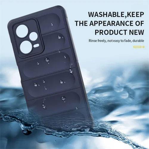 Vista 5 de Funda compatible con Xiaomi Redmi Note 12 Pro Plus 5G Funda de silicona suave a prueba de golpes a prueba de arañazos a prueba de polvo resistente